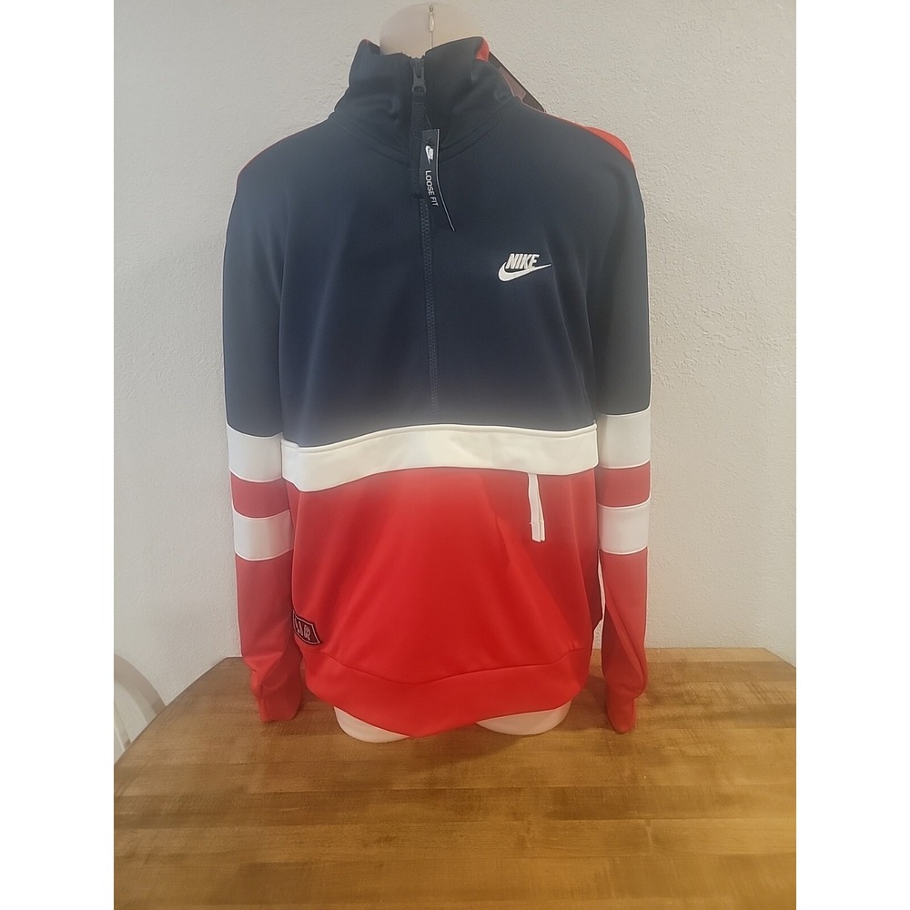 NIKE NSW Men's AIR JACKET - L has tags see description has 2 small pill areas